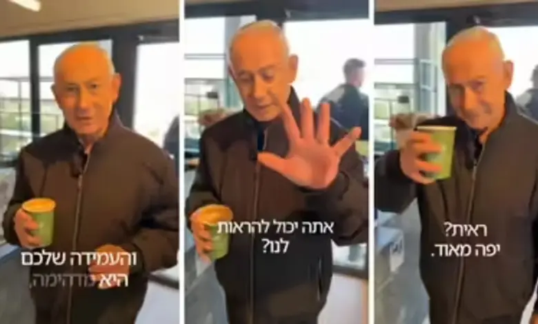 Netanyahu Mocks Death Rumours In Cafe Video Online Today