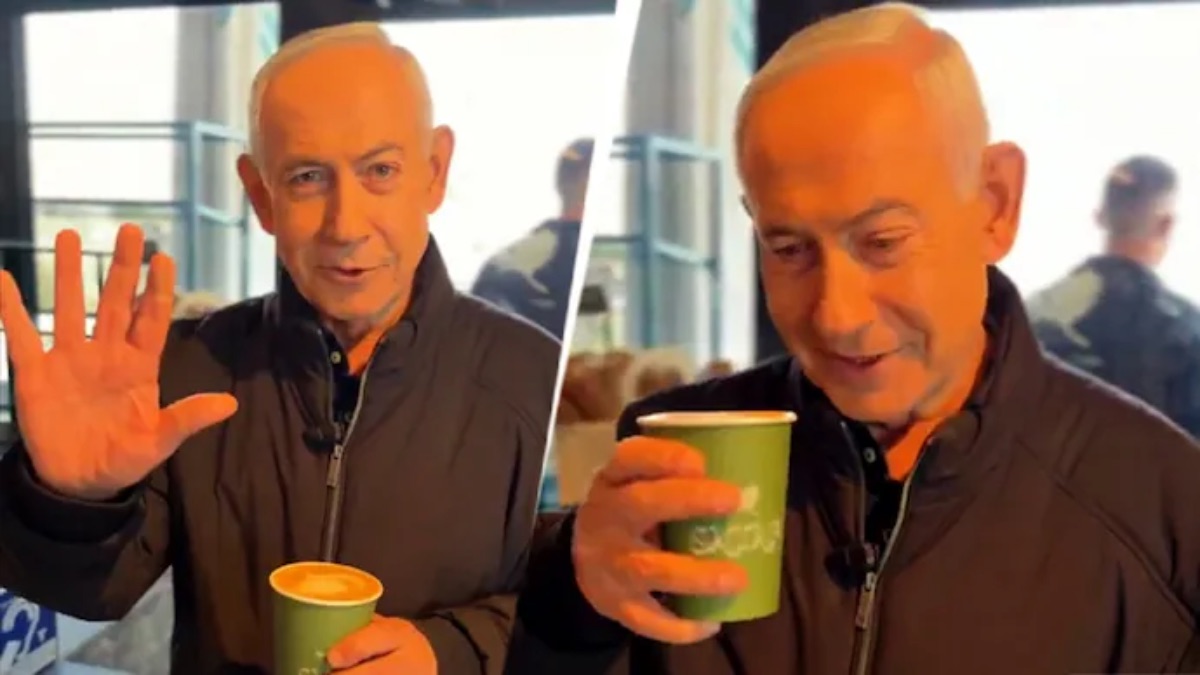 Netanyahu Mocks Death Rumours With Coffee Video, As Iran Vows To Hunt Him Down