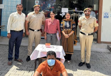 (Photo ScreengrabX, @ANI) delhi-police-arrested-man-romace-scam-woman-film-style-