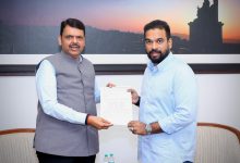 MCA President Ajinkya Naik recently met Chief Minister Devendra Fadnavis regarding the proposed stadium project.