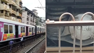 Empty Local Train Coach Derails Near Dombivli