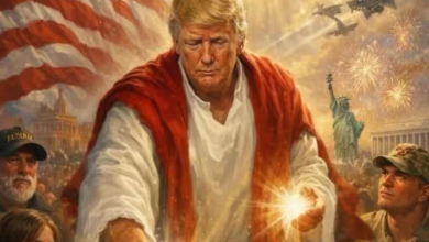 Trump Posts AI Image As Christ-Like Figure After Criticising Pope Leo XIV For Being Weak on Crime