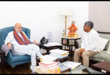 Manipur Home Minister Govindas Konthoujam Meets Amit Shah Amid Fresh Ethnic Violence