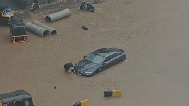Pune Rains Cause Severe Waterlogging, Vehicles Submerged Across City