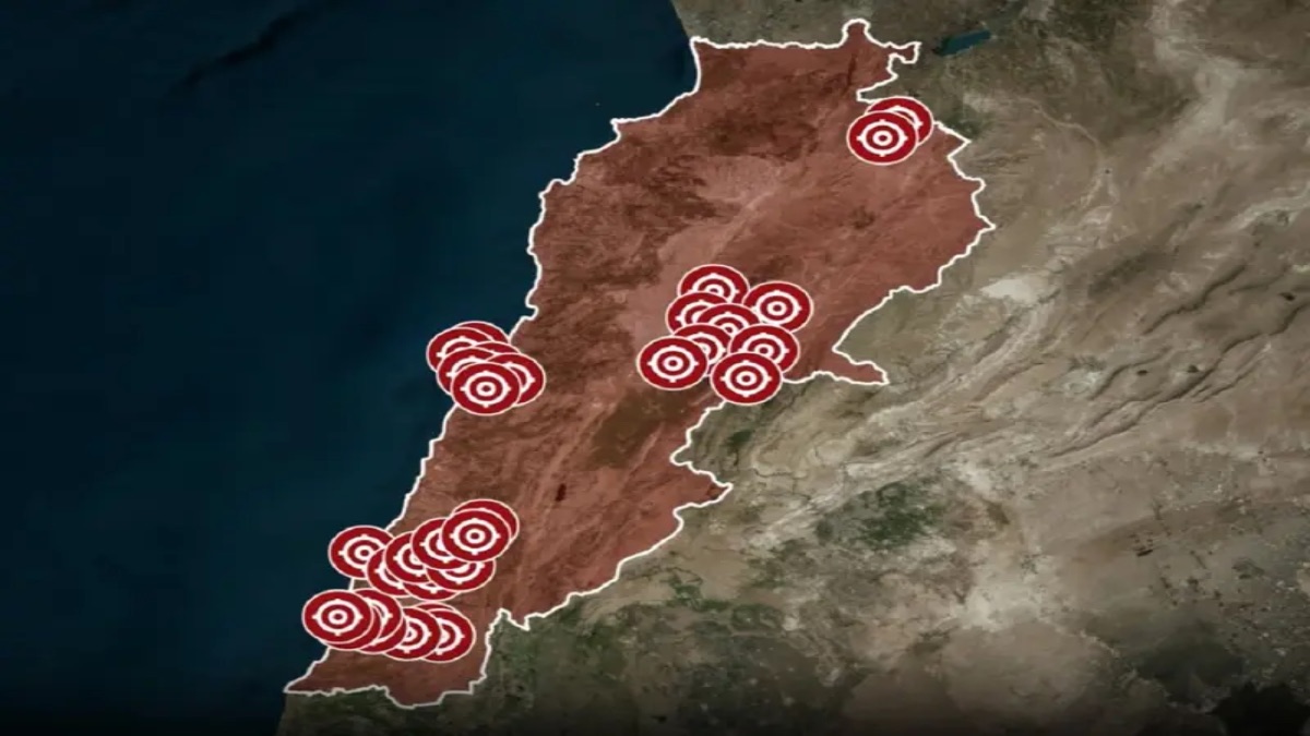 Israel Launches Largest Wave of Airstrikes on Lebanon in Hours, Hundreds of Casualties Reported