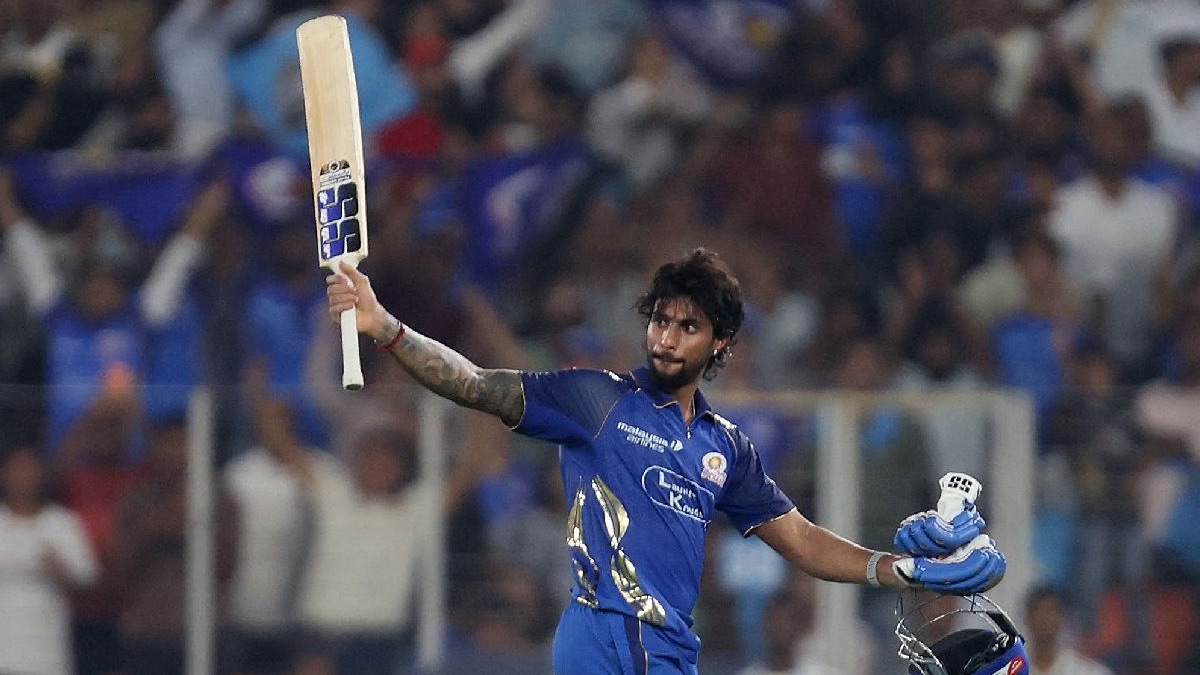MI vs GT: Tilak Varma Blazes Maiden IPL Ton Off 45 Balls to Power Mumbai Indians to 199/x Against Gujarat Titans