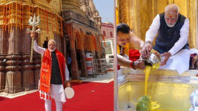 Modi Offers Prayers at Kashi Vishwanath Temple Before Ganga Expressway Inauguration in Varanasi