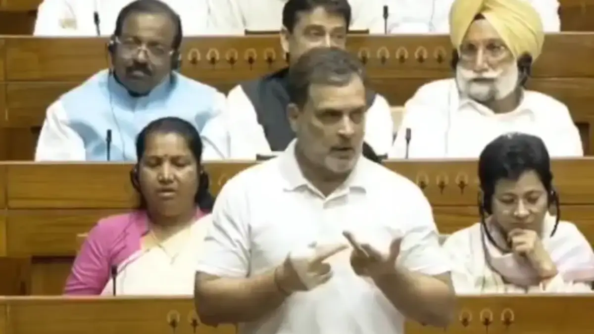 'PM and I Don't Have The Wife Issue': Rahul Gandhi's Rare Self-Deprecating Quip Sends Lok Sabha into laughter