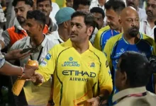 MS Dhoni Bids Emotional Farewell to Chepauk Amid Retirement Speculation