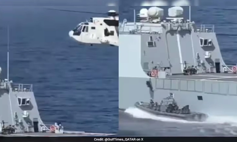 Pakistan Navy Provides Humanitarian Aid to Stranded Indian Vessel in Arabian Sea