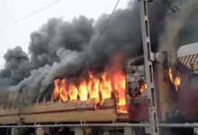 Fire Erupts in Coach of Patna-Bound Passenger Train at Sasaram