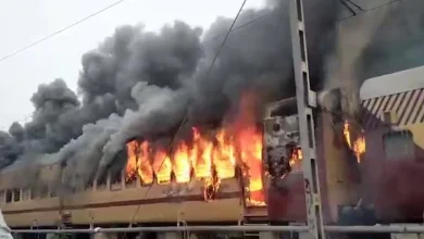 Fire Erupts in Coach of Patna-Bound Passenger Train at Sasaram