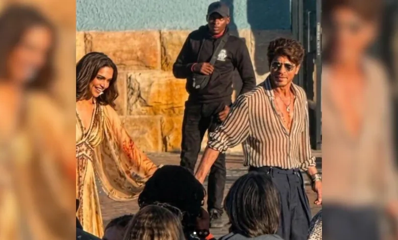 Deepika Padukone Radiates Pregnancy Glow While Shooting with Shah Rukh Khan in South Africa