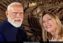 Meloni's Warm Welcome for Modi in Rome with Iconic Colosseum Selfie