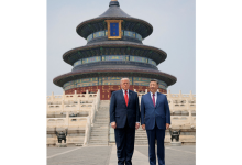President Trump has "good meeting" with Chinese President; US, China agree that Strait of Hormuz "must remain open"