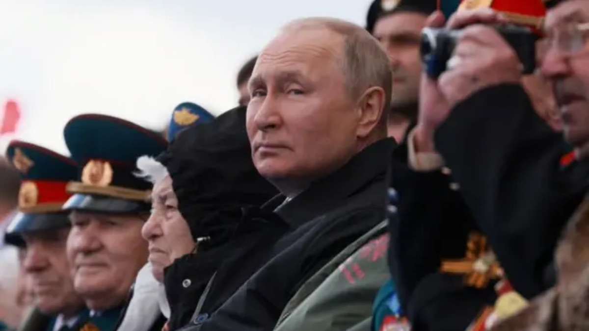 Putin Calls Russia's War in Ukraine 'Just' at Victory Day Parade, Compares Conflict to Soviet Fight Against Nazi Germany