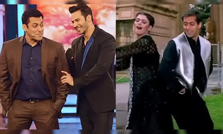 Salman Khan Takes a Dig at Varun Dhawan Amid 'Chunari Chunari' Controversy