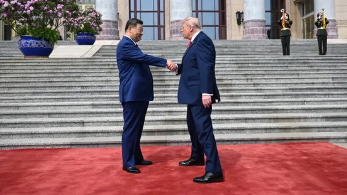 Trump and Xi Meet in Beijing: Grand Military Honours, High-Stakes Talks on Trade Taiwan and Rare Minerals