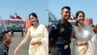Officer's Marriage Proposal Passes With Flying Colors In Life
