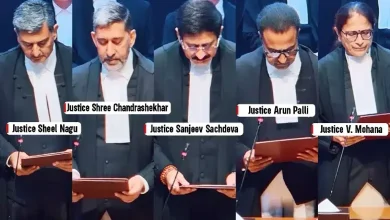 Five New Judges Take Oath In Supreme Court, Court Moves Closer To Full Strength https://www.livelaw.in/top-stories/five-new-judges-take-oath-in-supreme-court-court-moves-closer-to-full-strength-536502