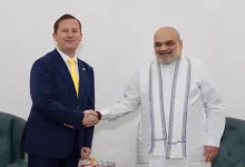 HM Amit Shah with Sergio Gor