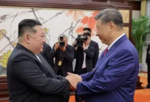 File photo of North Korean leader Kim Jong Un and Chinese President Xi Jinping before a bilaeral summit in Beijing on September 4, 2025. | Photo Credit: KCNA/Reuters