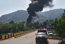 MI-17 crashes in Muzzafarabad