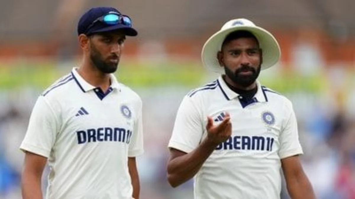 Pacers Siraj and Krishna