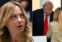 Trump Claims Meloni 'Begged' for Photo at G7 Summit