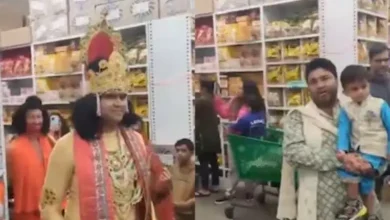 Watch: Indians Parading Through A Canadian Store In Godly Attire
