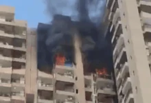 Flames Engulf High-Rise Apartment in Noida, Prompting Urgent Safety Concerns