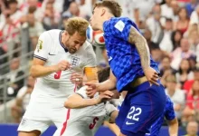 The Opening England-Croatia Was A Seesaw Match, With The English Clutching The Opener