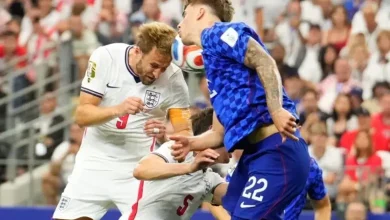 The Opening England-Croatia Was A Seesaw Match, With The English Clutching The Opener
