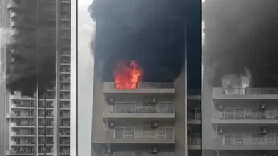 Twin Fires In Noida: High-Rise Apartment And PG Building Blaze Trigger Safety Concerns