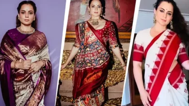 From Pithani To Patan Patola : Kangana Ranaut's Saree Diary During 'Bharat Bhagya Vidhata' Promotions Celebrates India's Finest Weaves.