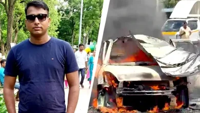 Car Blast Horror In Karnataka