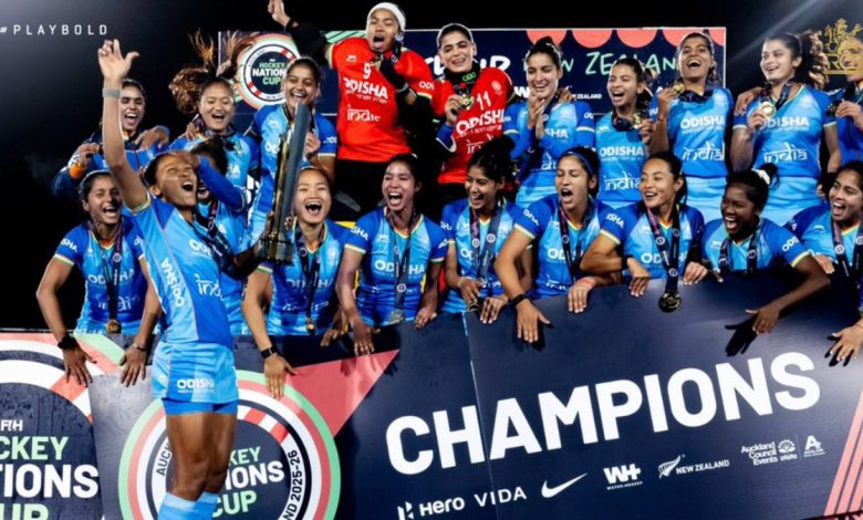 India Beat New Zealand 2-0 To Win FIH Hockey Women's Nations Cup 2025-26