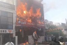 Lucknow Coaching Centre Fire: Students Jump To Escape Flames, Rescue Operations Underway