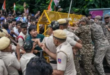 CJP Protest Delhi :Police use lathi charge to disperse protesters