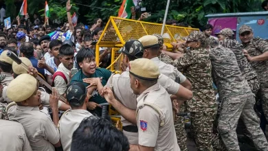 CJP Protest Delhi :Police use lathi charge to disperse protesters
