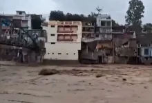 J&K’s Rajouri Battles Flash Floods as Heavy Rain Wreaks Destruction