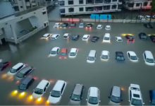 Ahmedabad Rain Fury: Fields Turn Into Lakes! Visuals Of Flooding Emerge From Ghuma-Manipur
