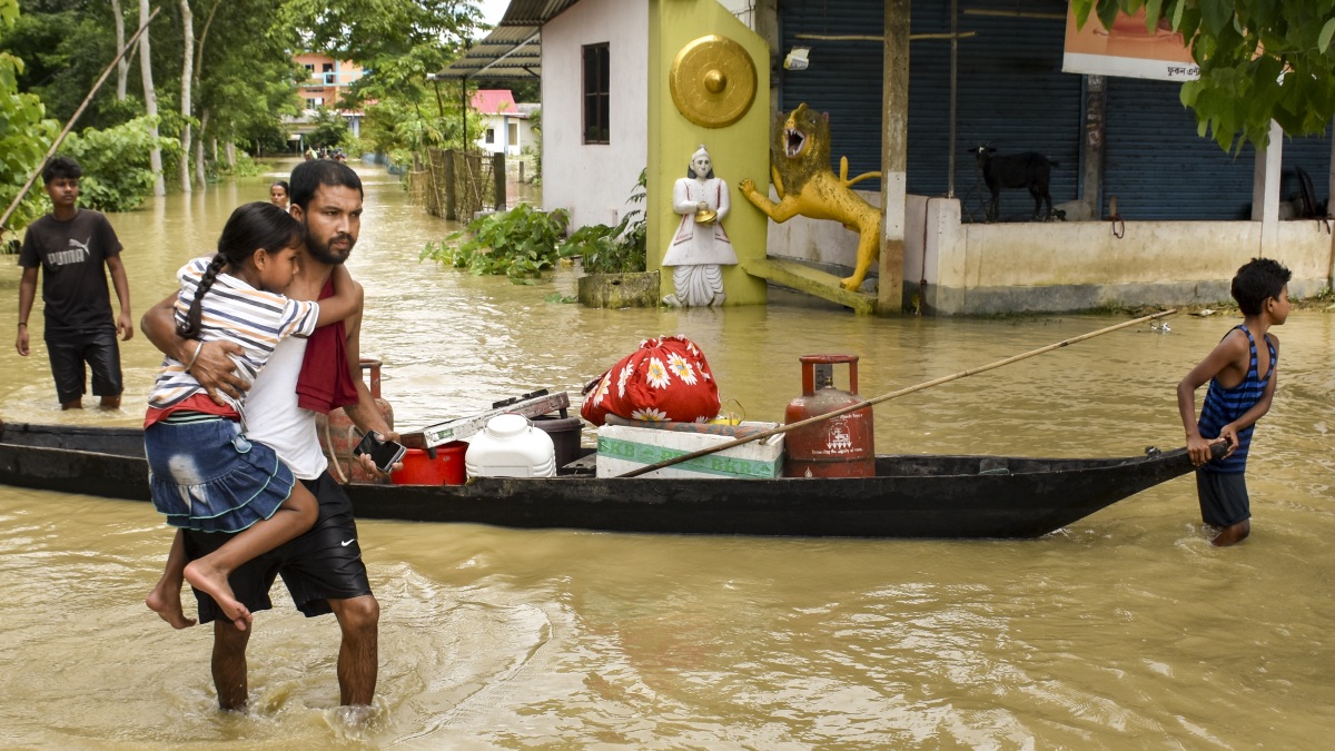 Assam Flood Toll Reaches 78 After Fresh Deaths In Sivasagar, Golaghat; Over 3 Lakh People Affected Across Seven Districts