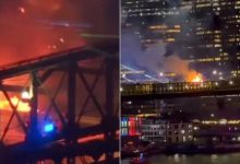 Fire Breaks Out on Brooklyn Bridge During New York's Fourth of July Fireworks; No Injuries Reported | WATCH