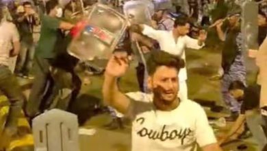 CJP Protest Turns Violent Again, 5 Cops Injured as Miscreants Throw Stones at Police