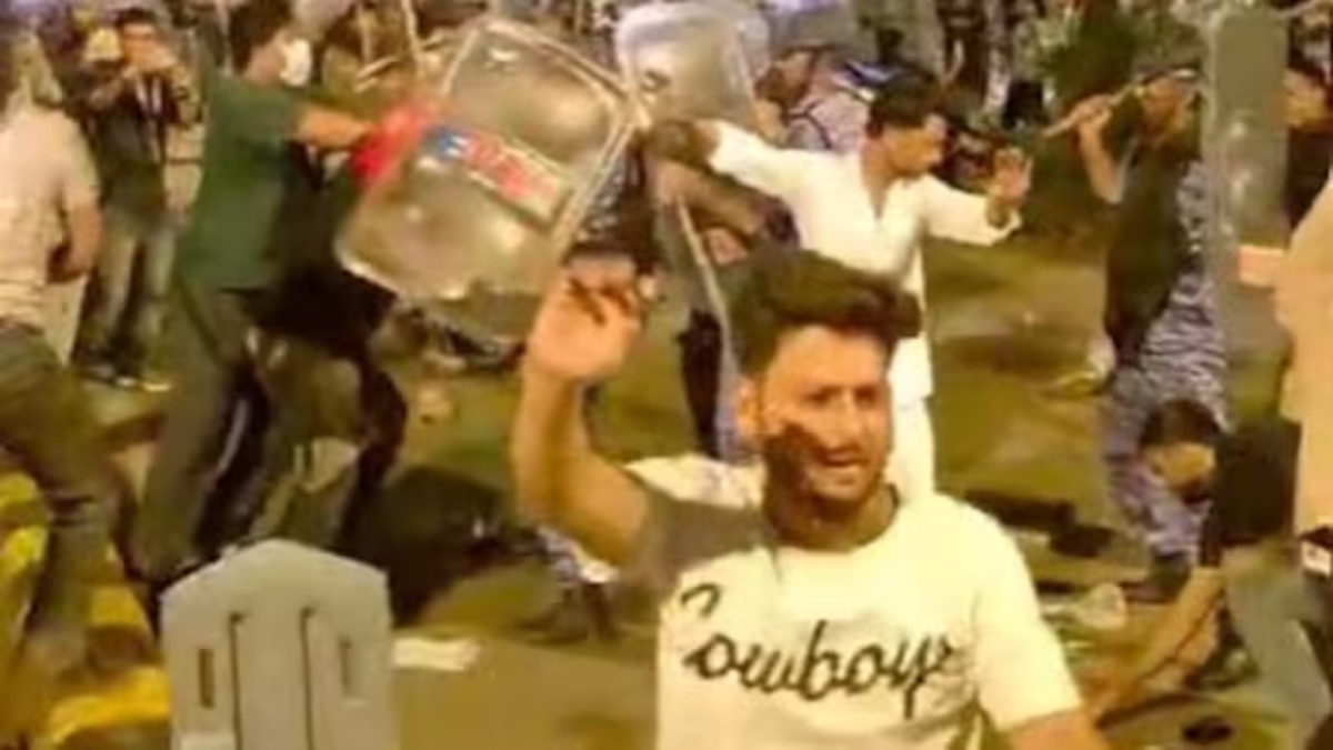 CJP Protest Turns Violent Again, 5 Cops Injured as Miscreants Throw Stones at Police