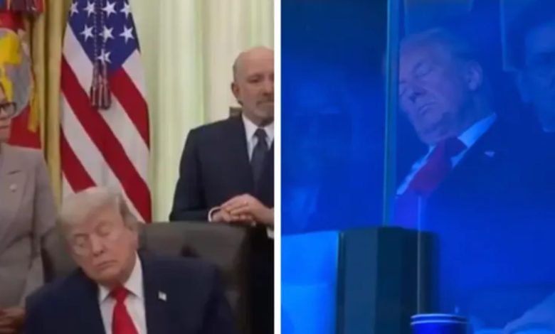 Sleepy Don? 23 Times Donald Trump Appeared to Doze Off During His Second Term — Watch