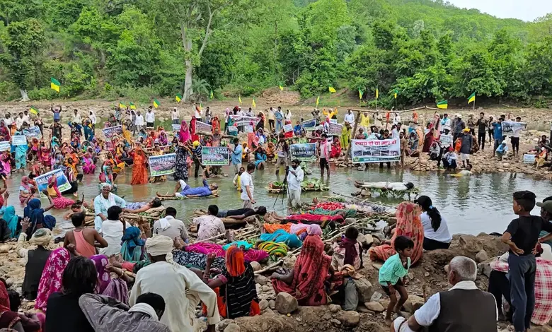 'We'd Rather Burn Than Leave': Tribal Families Turn To River Satyagraha
