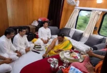 From ‘Suhagraat Express’ To A Moving Temple: Viral Puja On Train Coach Leaves The Internet Talking