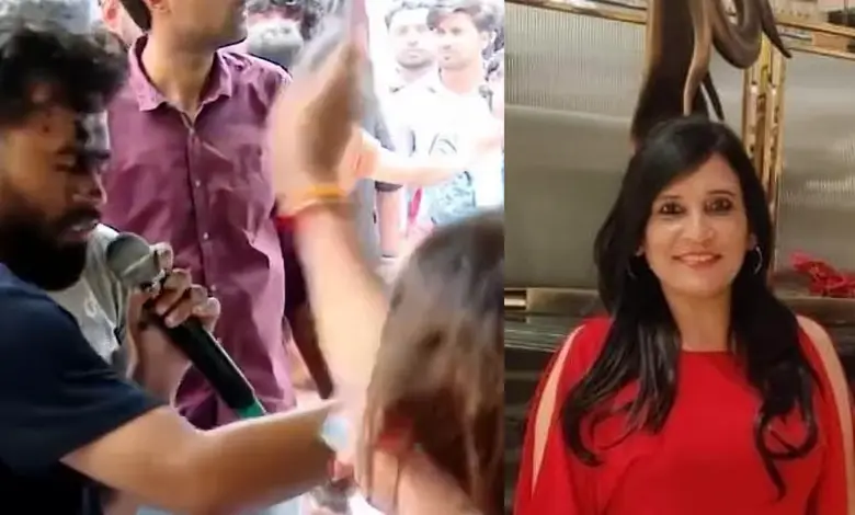 Woman Claims Responsibility for Throwing Ink at Activist, Citing Insult to Lord Ram